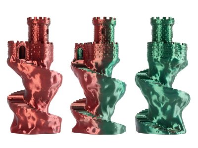 Filament Spectrum PLA Magic SILK 1.75mm, 250g | Forest Flame