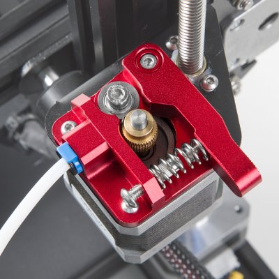 Creality metal extruder, red