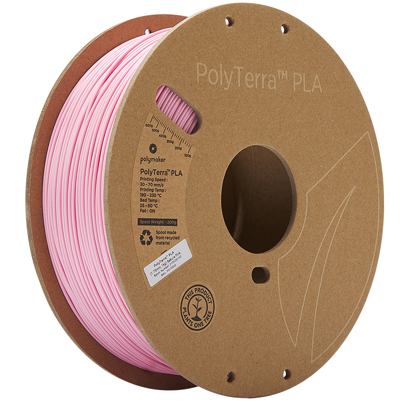 Polymaker Panchroma (PolyTerra) PLA 1.75mm 1kg | Růžová - Sakura Pink