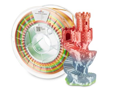 Spectrum filament PLA Silk Rainbow 1.75mm 1kg | Fusion
