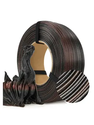 Rosa3D Filament PLA Galaxy 1.75, 1kg, Refill | Rainbow Meteor