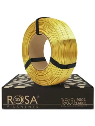 Rosa3D Filament PLA Silk 1.75, 1kg, ReFill | Zlatá - Gold