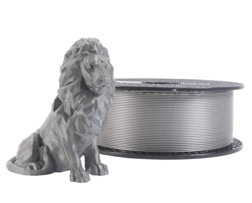Prusament PLA 1.75mm 1kg | Stříbrná - Galaxy Silver