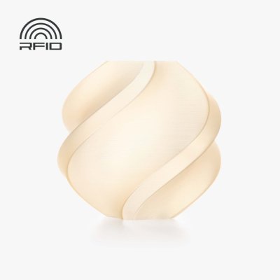 Bambu Lab Filament PLA Translucent 1kg, with spool | Žlutá - Mellow Yellow