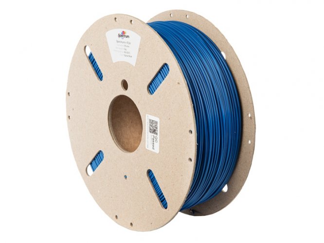 Spectrum filament r-PLA 1.75mm 1kg | more colours - Filament colour, Spectrum: Blue - Signal Blue