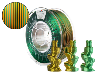 Filament Spectrum PLA Magic SILK 1.75m, 1kg | Golden Berry
