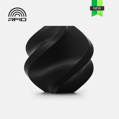 Bambu Lab filament PETG Basic with spool, 1kg | Čierná - Black