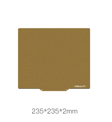 Print plate with PEI powder coated grain for Ender-3 | 235x235mm