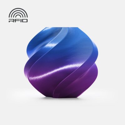 Bambu Lab PLA Silk 1 kg with spool | Aurora Purple