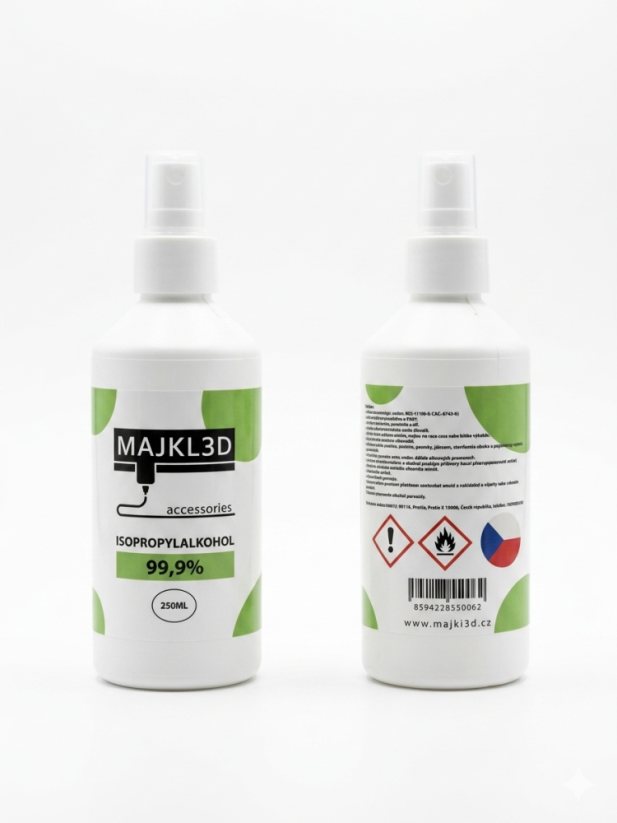 Majkl3D Isopropylalkohol, IPA ve spreji | 250ml