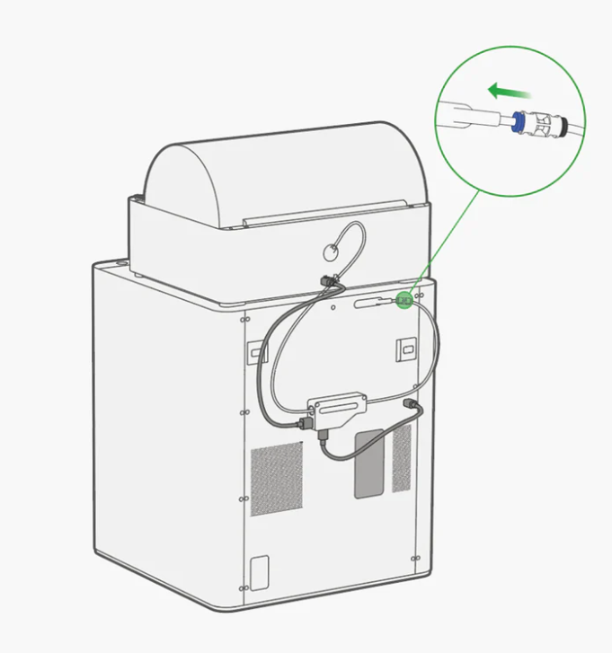 Bambu Lab PTFE Tube Connector (Coupler) | w/o holder