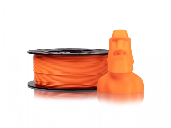 Filament-PM PLA 1.75mm 1kg | více barev - Barva filamentu, Plasty Mladeč: Oranžová