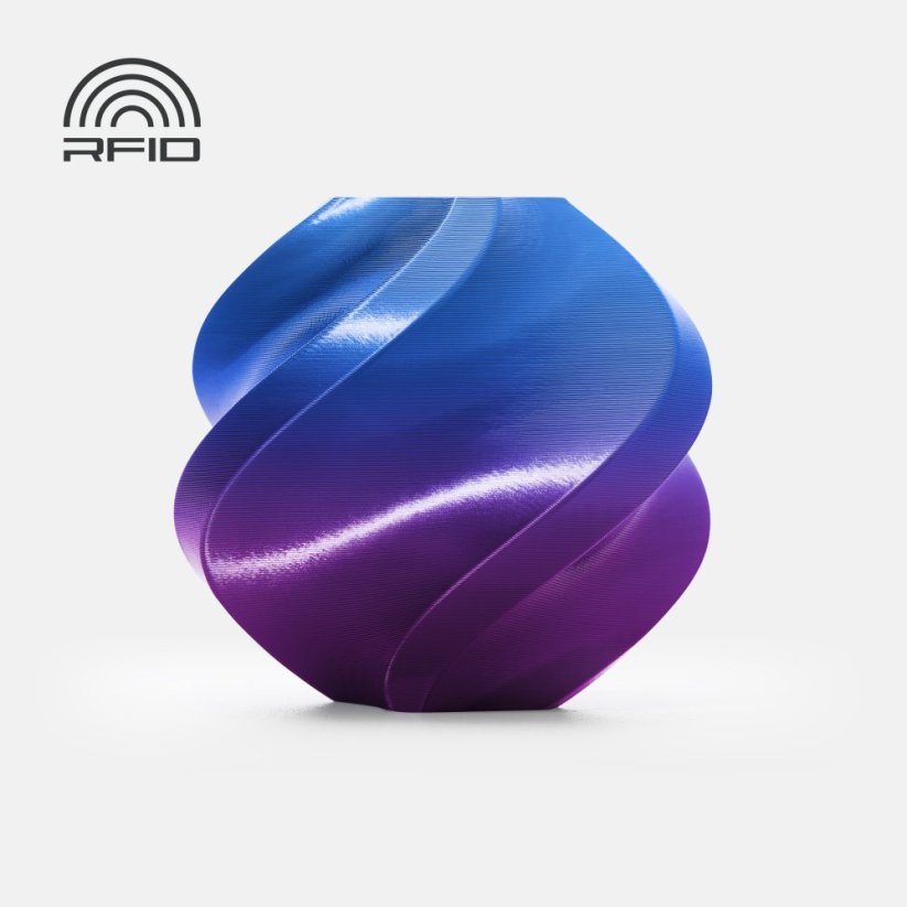 Bambu Lab PLA Silk Multi-Color, 1kg with spool | Aurora Purple