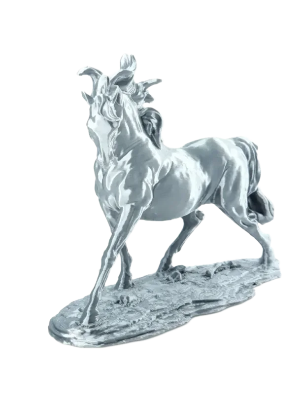 Rosa3D Filament PLA Silk 1.75, 1kg, ReFill | Stříbrná - Silver