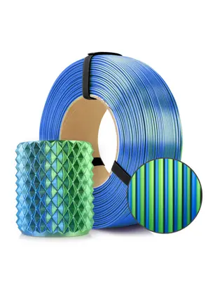 Rosa3D Filament PLA Magic Silk 1.75, 1kg, ReFill | Lagoon