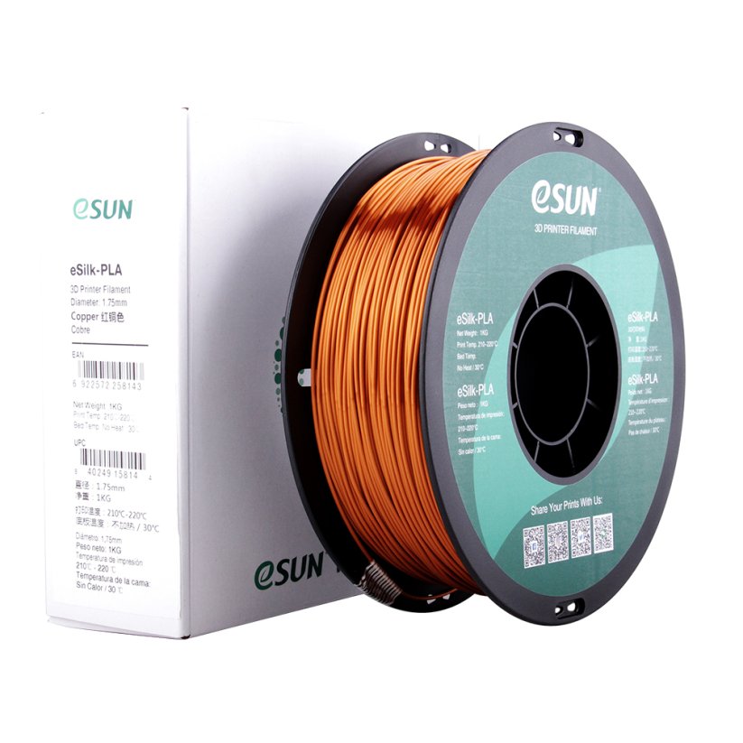 eSun ePLA-Silk | Bronzová - Copper