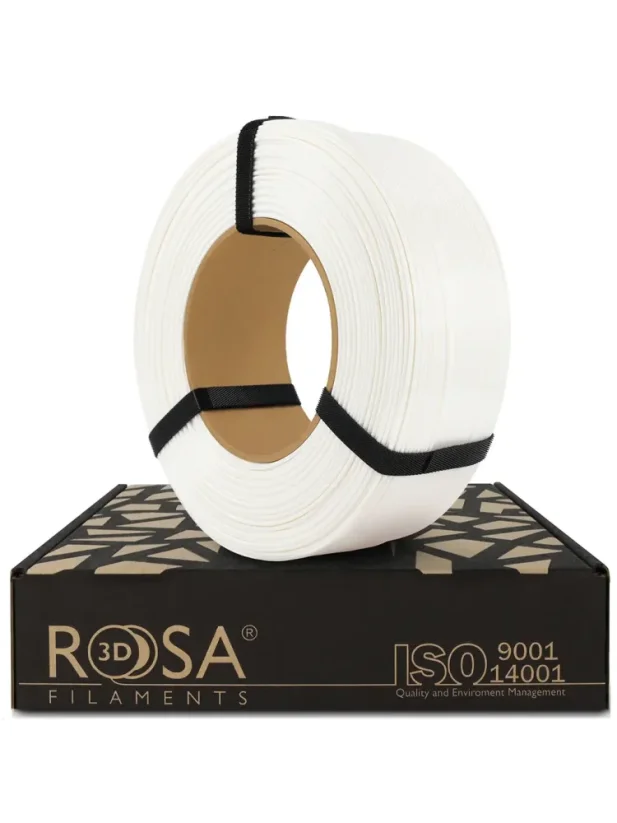 Rosa3D Filament PLA Starter 1.75, 1kg, ReFill | Bílá - White