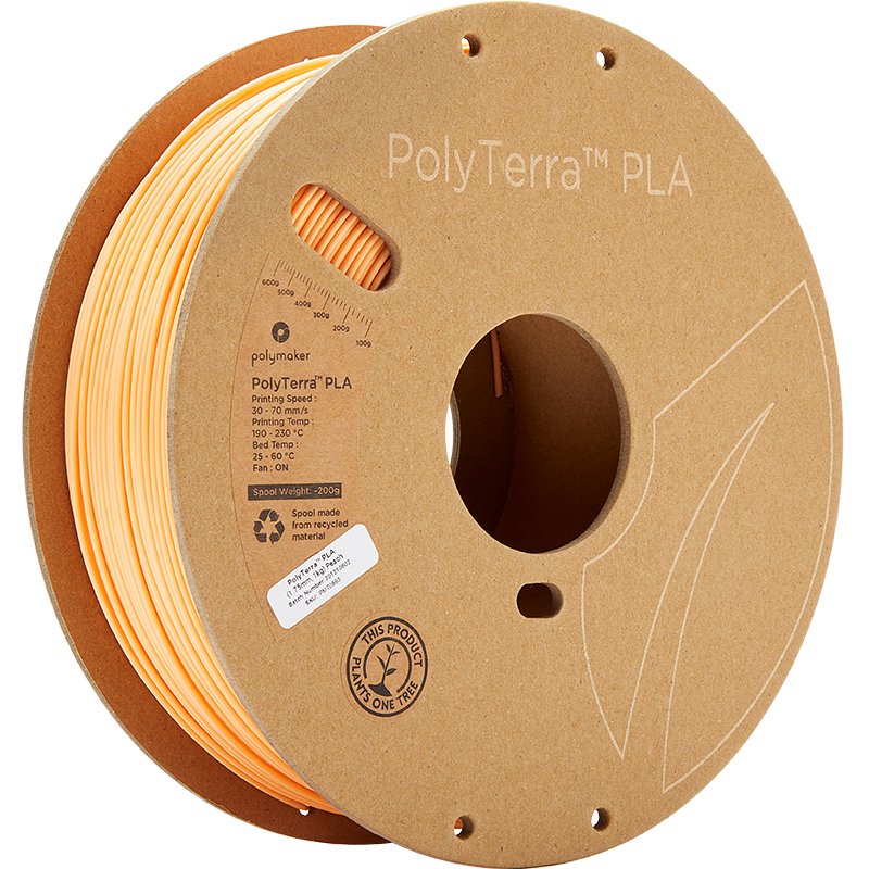 Polymaker Panchroma (PolyTerra) PLA 1.75mm 1kg | Oranžová - Peach