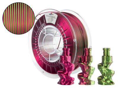 Filament Spectrum PLA Magic SILK 1.75m, 1kg | Magenta Blossom