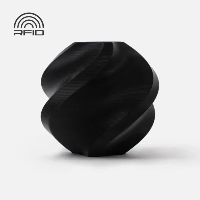 Bambu Lab PLA Basic 1kg, with spool | Černá - Black