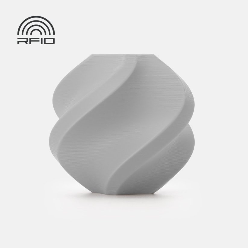 Bambu Lab Filament PLA Tough+ 1kg, with spool | Šedá - Gray