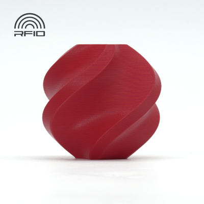 Bambu Lab Filament PLA Matte, with spool, 1kg | Dark Red