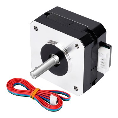 Lehký krokový motor Nema17, pro Titan extruder | výška 23mm