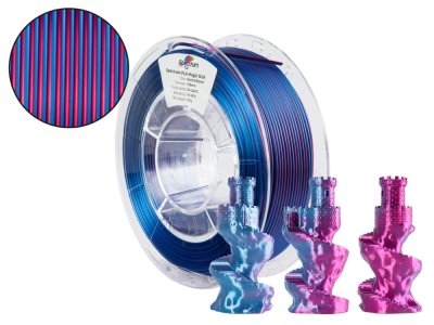 Filament Spectrum PLA Magic SILK 1.75mm, 250g | Aurora Bloom