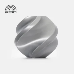 Bambu Lab filament PLA Silk+, 1kg with spool | Silver