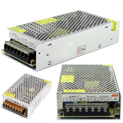 Power supply 12V 240W, 20A, without fan