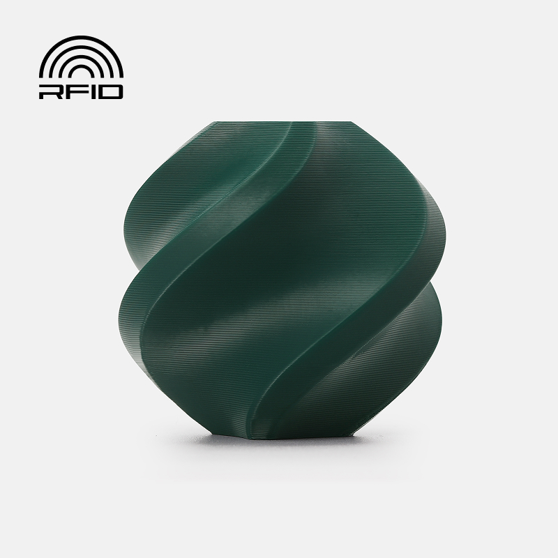 Bambu Lab filament PETG Basic with spool, 1kg | Pine Green
