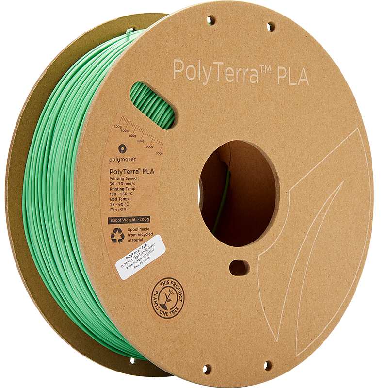 Polymaker Panchroma (PolyTerra) PLA 1.75mm 1kg | Zelená - Forest Green