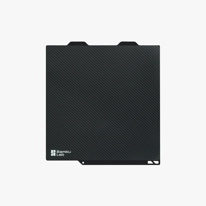 Bambu 3D Effect Plate Carbon Fiber Surface Sheet A1 mini