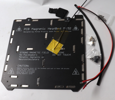 Vyhrievaná magnetická podložka MK52 pre Prusa MK2.5, 12V