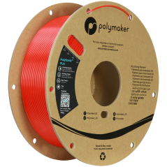 Polymaker PolySonic™ PLA, Vysoká rýchlosť, 1.75mm, 1kg | Červená - Red