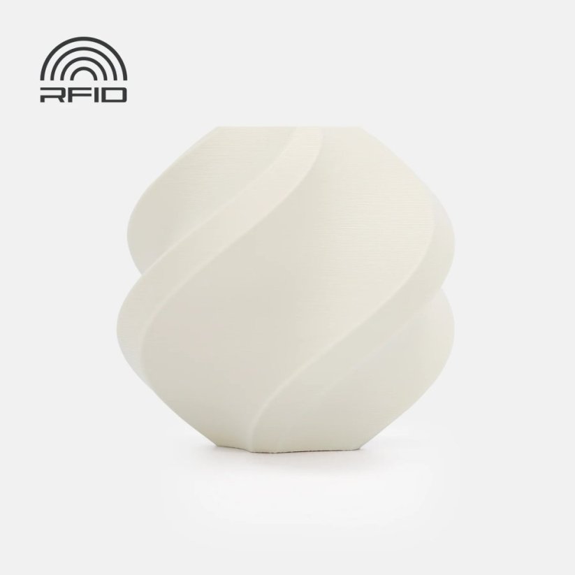 Bambu Lab Filament PLA Matte 1kg, ReFill | Bone White