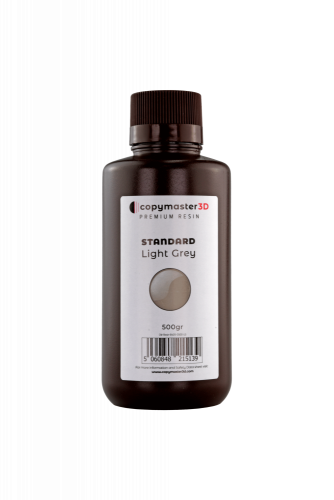 Copymaster3D Resin UV Standard, 0.5 kg | more colors - Colour Resin: Grey - LIGHT GREY