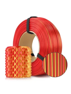 Rosa3D Filament PLA Magic Silk 1.75, 1kg, ReFill | Fire