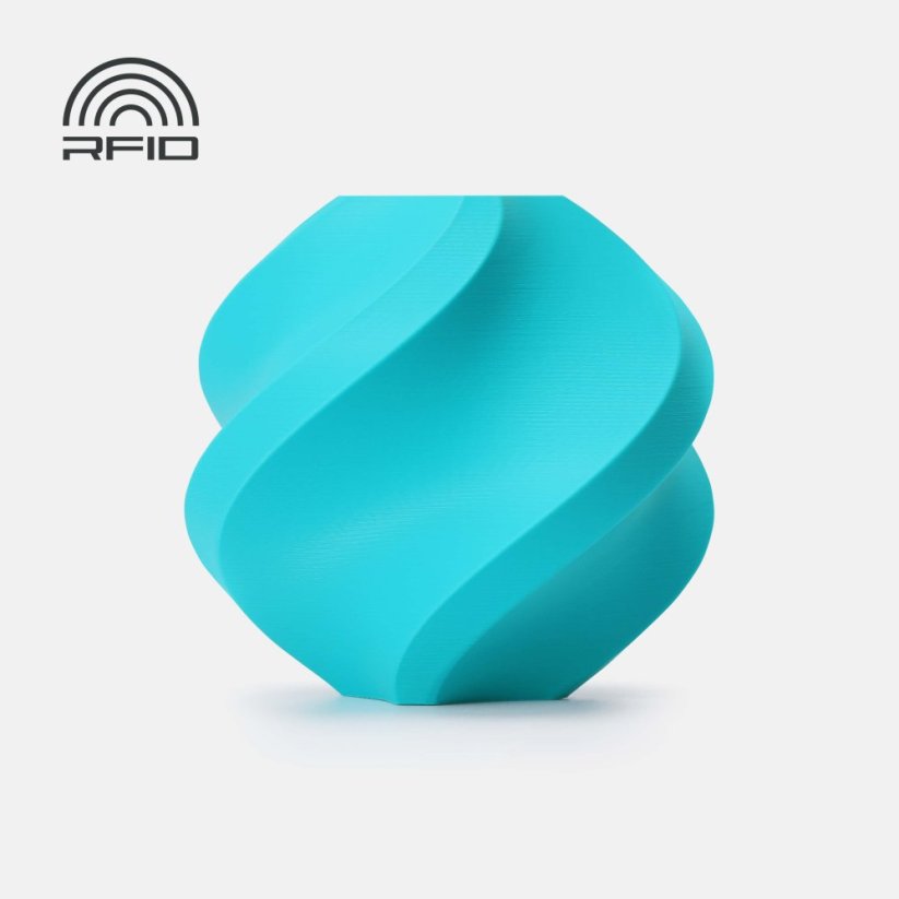 Bambu Lab Filament PLA Basic 1kg, Refill | Modrá - Turqoise