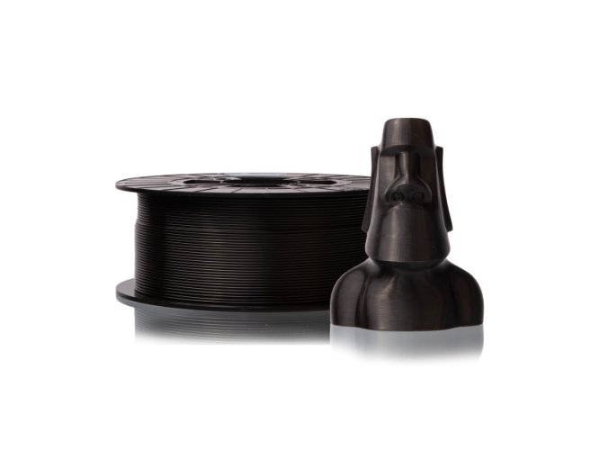 Filament-PM PLA 1.75mm 1kg | více barev - Barva filamentu, Plasty Mladeč: Černá