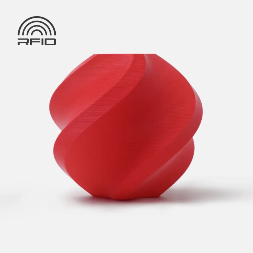Bambu Lab Filament PLA Matte, with spool, 1kg | Červená - Scarlet Red