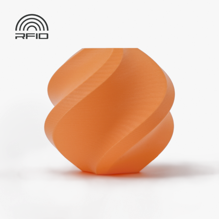 Bambu Lab Filament PLA Matte 1kg, ReFill | Oranžová - Mandarin Orange