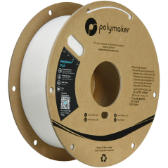 Polymaker PolySonic™ PLA, High Speed, 1.75mm, 1kg | White - Cotton White