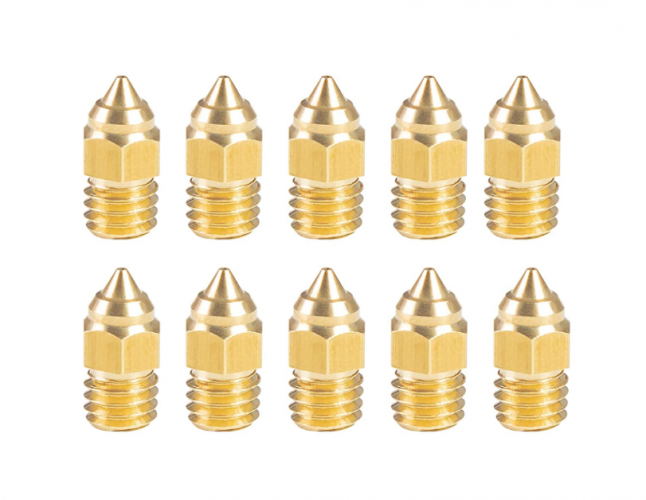 Creality original nozzle, type MK | brass - Nozzle Diameter: 0,5