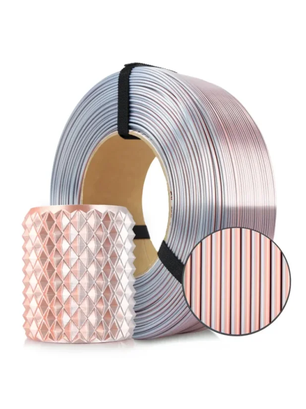 Rosa3D Filament PLA Magic Silk 1.75, 1kg, ReFill | Glamour