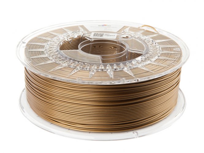 Spectrum filament Premium PET-G 1.75mm 1kg | více barev - Barva filamentu, Spectrum: Zlatá - Pearl Gold