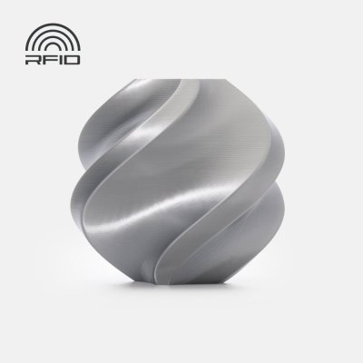 Bambu Lab PLA Silk+ Refill, 1kg | Strieborná - Silver