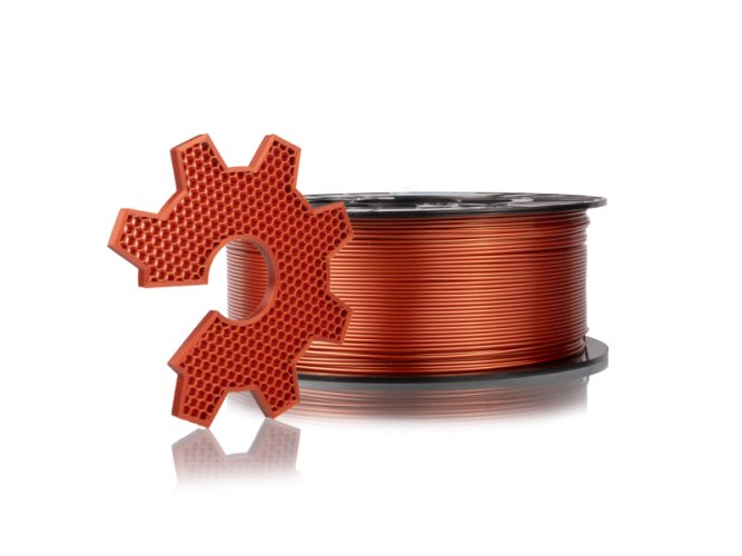 Filament-PM ABS-T 1.75mm 1kg | více barev - Barva filamentu, Plasty Mladeč: Měděná