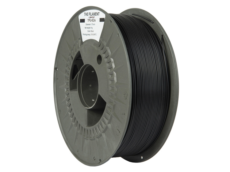 Filament "The Filament" TPU-82A 1.75mm BLACK 1kg