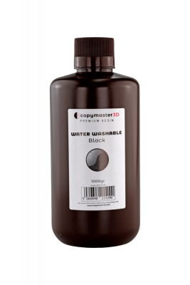 Copymaster3D Resin UV Water Washable, 1kg | Čierná
